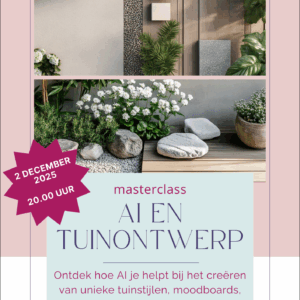 Masterclass 'AI en tuinontwerp'